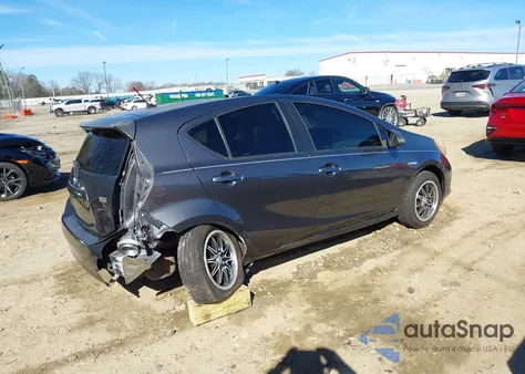 2012 Toyota Prius C Two from USA, damaged, VIN JTDKDTB38C1004947